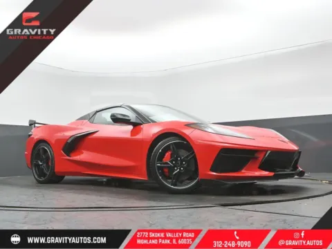 Red 2021 Chevrolet Corvette Stingray for sale in Highland Park, IL