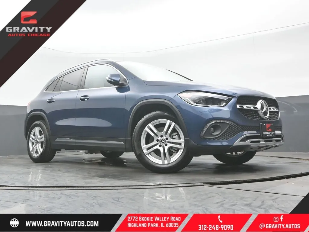 Blue 2023 Mercedes-Benz GLA 250 for sale in Highland Park, IL