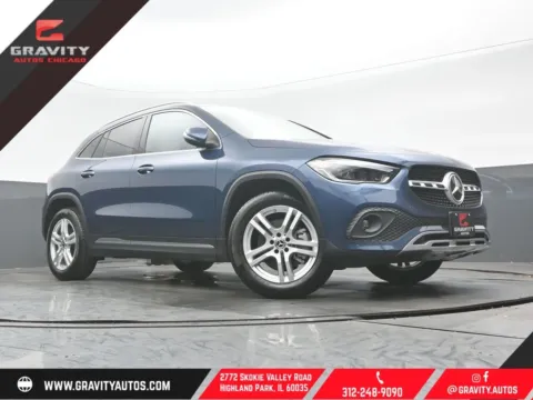 Blue 2023 Mercedes-Benz GLA 250 for sale in Highland Park, IL
