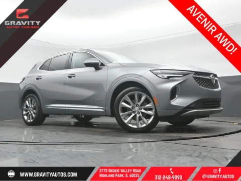 Gray 2023 Buick Envision Avenir for sale in Highland Park, IL