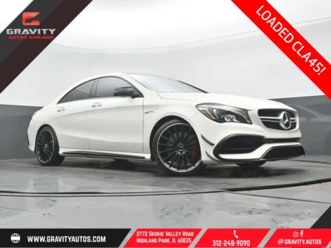 White 2018 Mercedes-Benz CLA 45 AMG for sale in Highland Park, IL