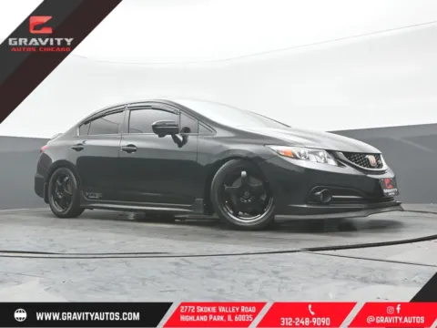 Black 2014 Honda Civic Si for sale in Highland Park, IL