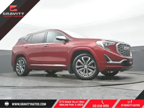Red 2018 GMC Terrain Denali for sale in Highland Park, IL