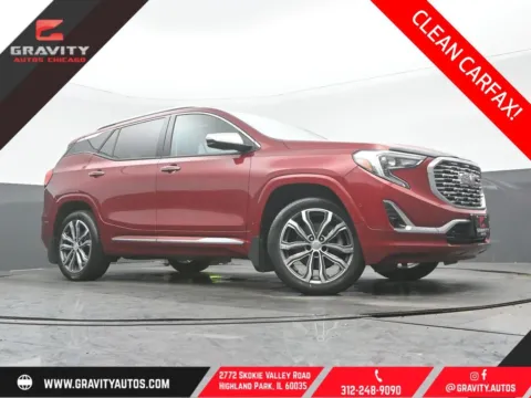 Red 2018 GMC Terrain Denali for sale in Highland Park, IL