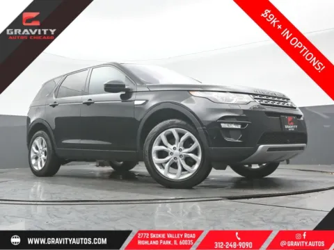 Black 2018 Land Rover Discovery Sport HSE for sale in Highland Park, IL