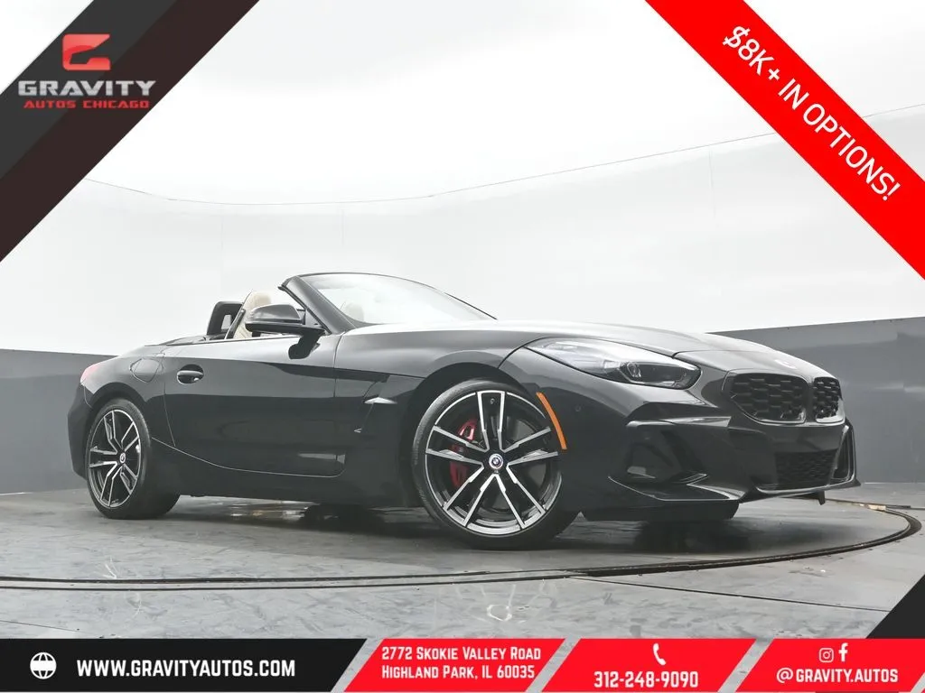 Black 2023 BMW Z4 sDrive M40i for sale in Highland Park, IL