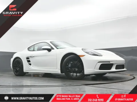 White 2021 Porsche 718 Cayman for sale in Highland Park, IL