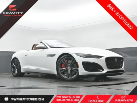 White 2021 Jaguar F-TYPE R for sale in Highland Park, IL