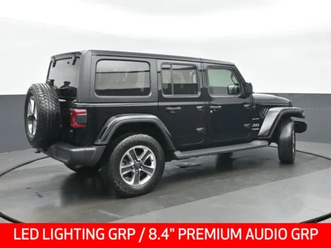 Another view of 2021 Jeep Wrangler Unlimited Sahara for sale in Highland Park, IL at Gravity Autos Chicago