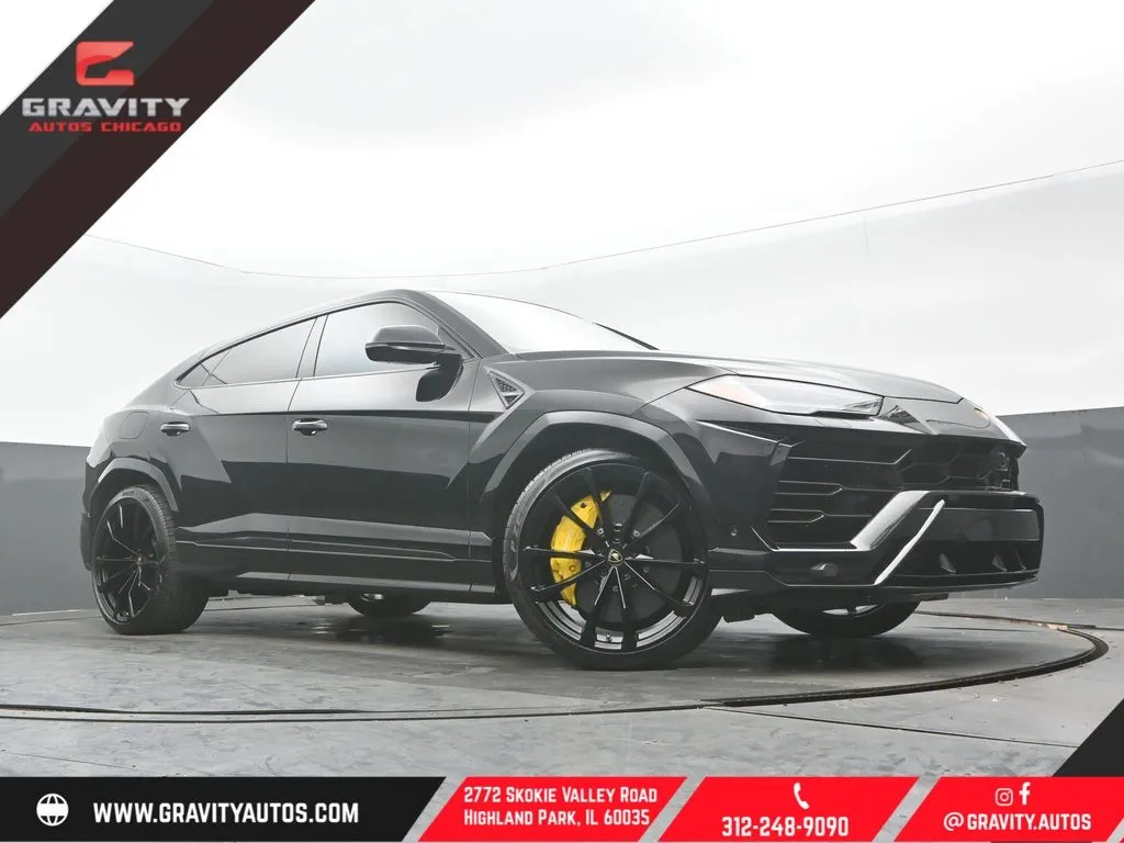 Black 2019 Lamborghini Urus for sale in Highland Park, IL