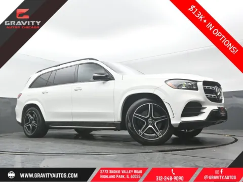 White 2022 Mercedes-Benz GLS 450 for sale in Highland Park, IL