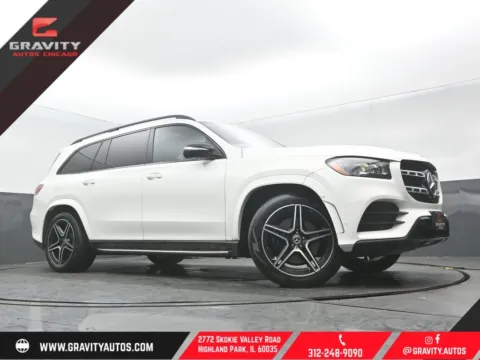 White 2022 Mercedes-Benz GLS 450 for sale in Highland Park, IL