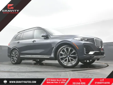 Gray 2022 BMW X7 xDrive40i for sale in Highland Park, IL