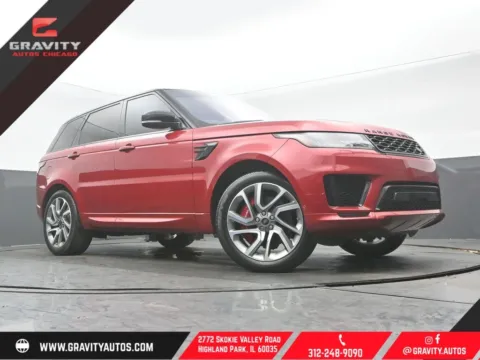 Red 2018 Land Rover Range Rover Sport HSE Dynamic for sale in Highland Park, IL