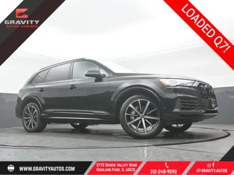 Black 2023 Audi Q7 55 Premium Plus for sale in Highland Park, IL