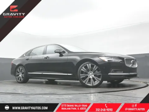 Black 2023 Volvo S90 Ultimate for sale in Highland Park, IL