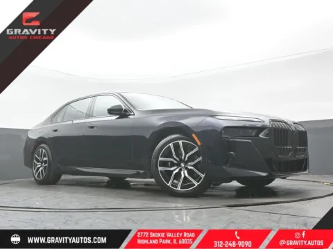 Black 2023 BMW 7 Series 760i xDrive for sale in Highland Park, IL