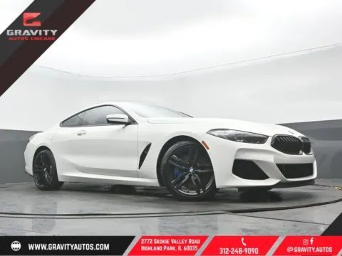 White 2021 BMW 8 Series M850i xDrive for sale in Highland Park, IL