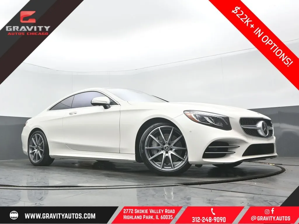 White 2019 Mercedes-Benz S-Class S 560 for sale in Highland Park, IL