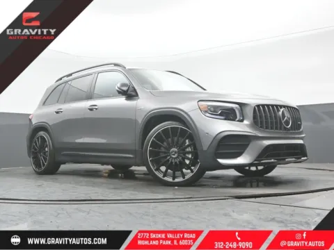 Gray 2022 Mercedes-Benz GLB 35 AMG for sale in Highland Park, IL