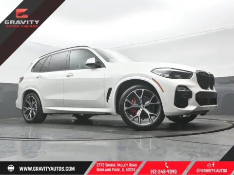 White 2021 BMW X5 xDrive40i for sale in Highland Park, IL