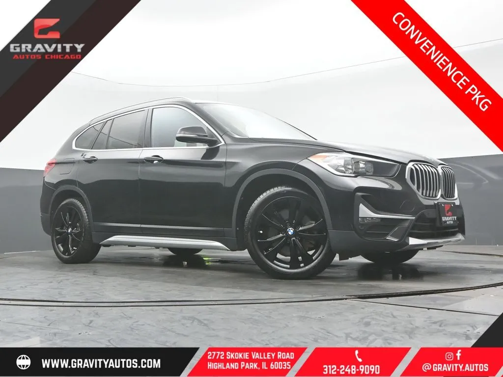 Black 2020 BMW X1 xDrive28i for sale in Highland Park, IL