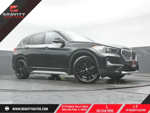 Black 2020 BMW X1 xDrive28i for sale in Highland Park, IL
