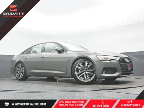 Gray 2023 Audi A6 45 Premium Plus for sale in Highland Park, IL