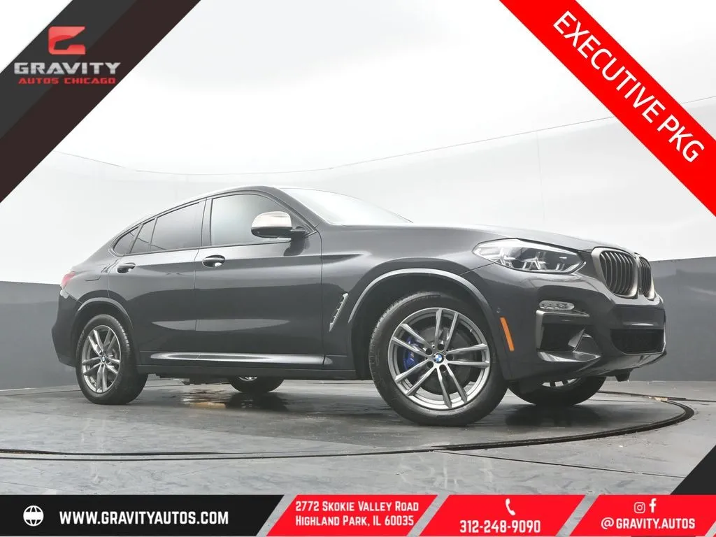 Gray 2019 BMW X4 M40i for sale in Highland Park, IL