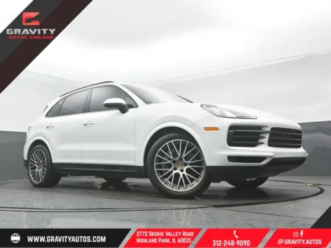 White 2023 Porsche Cayenne Platinum Edition for sale in Highland Park, IL