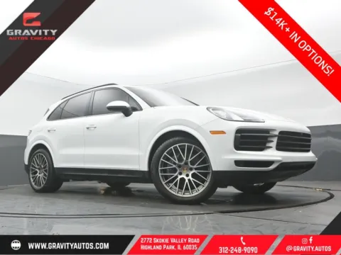 White 2023 Porsche Cayenne Platinum Edition for sale in Highland Park, IL
