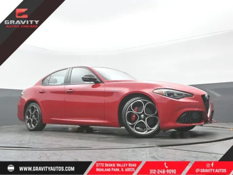 Red 2024 Alfa Romeo Giulia Veloce for sale in Highland Park, IL