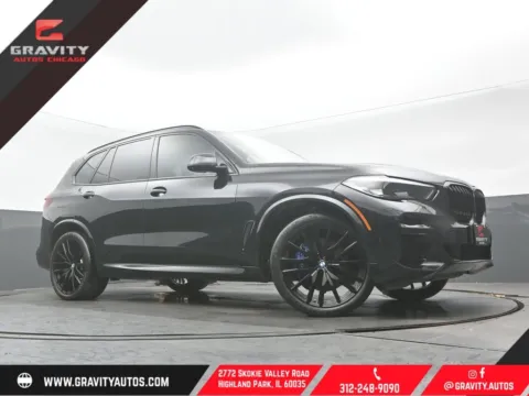 Black 2022 BMW X5 xDrive40i for sale in Highland Park, IL