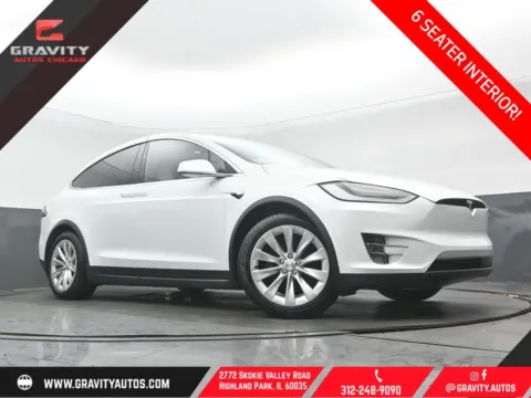 White 2018 Tesla Model X 100D for sale in Highland Park, IL