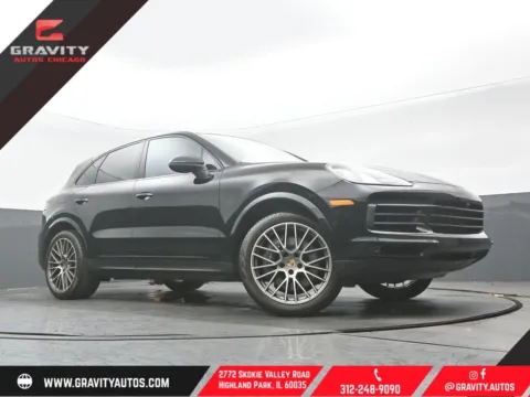 Black 2022 Porsche Cayenne Platinum Edition for sale in Highland Park, IL
