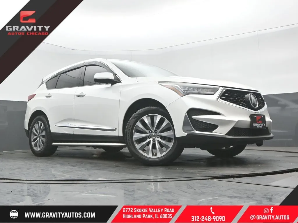 White 2020 Acura RDX for sale in Highland Park, IL