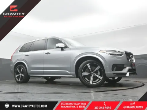 Silver 2019 Volvo XC90 T6 R-Design for sale in Highland Park, IL