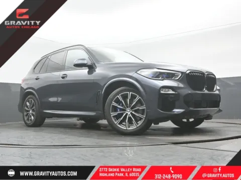 Gray 2019 BMW X5 xDrive50i for sale in Highland Park, IL