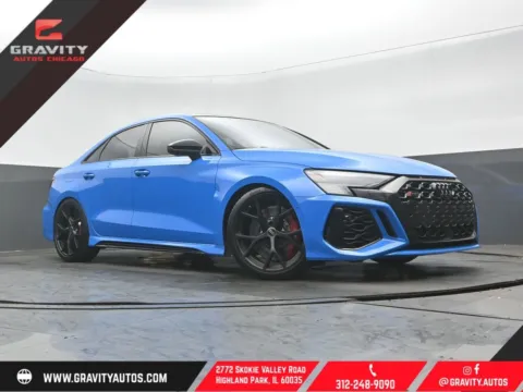 Blue 2024 Audi RS 3 2.5T for sale in Highland Park, IL