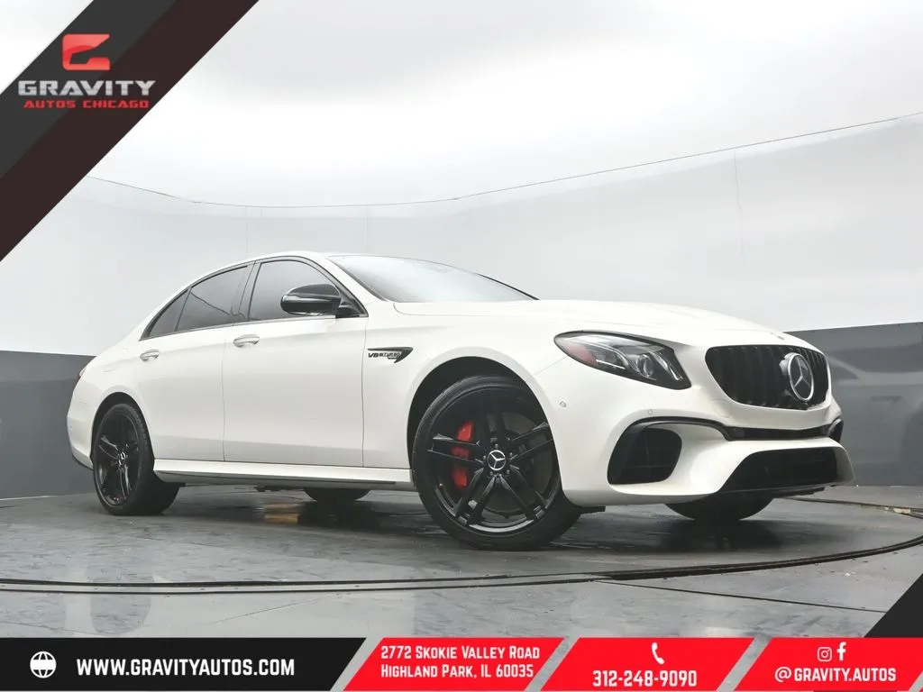 Black 2019 Mercedes-Benz E-Class E 63 S AMG for sale in Highland Park, IL