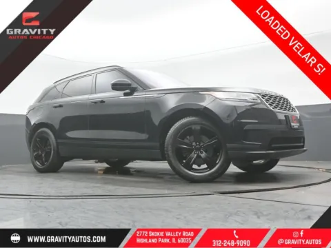 Black 2019 Land Rover Range Rover Velar S for sale in Highland Park, IL