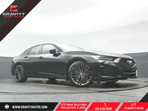 Black 2023 Acura TLX Type S for sale in Highland Park, IL