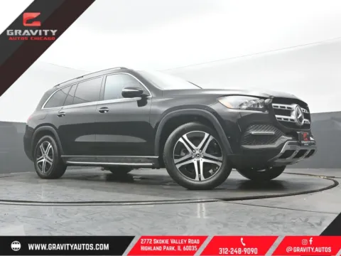 Black 2022 Mercedes-Benz GLS 450 for sale in Highland Park, IL