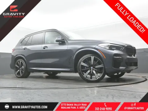 Gray 2022 BMW X5 M50i for sale in Highland Park, IL