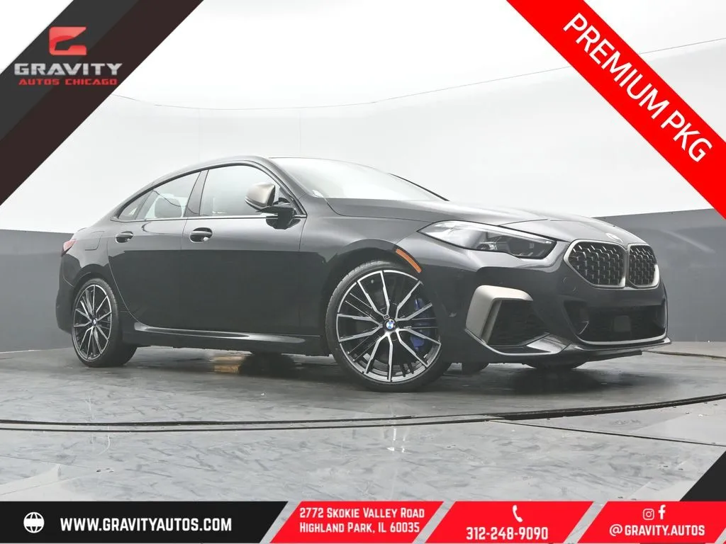 Black 2023 BMW 2 Series M235i xDrive for sale in Highland Park, IL