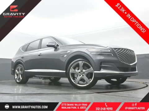 Gray 2021 Genesis GV80 3.5T for sale in Highland Park, IL