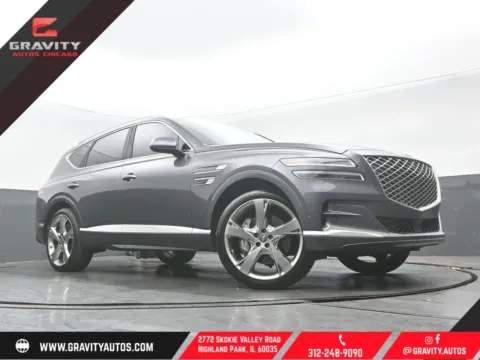 Gray 2021 Genesis GV80 3.5T for sale in Highland Park, IL