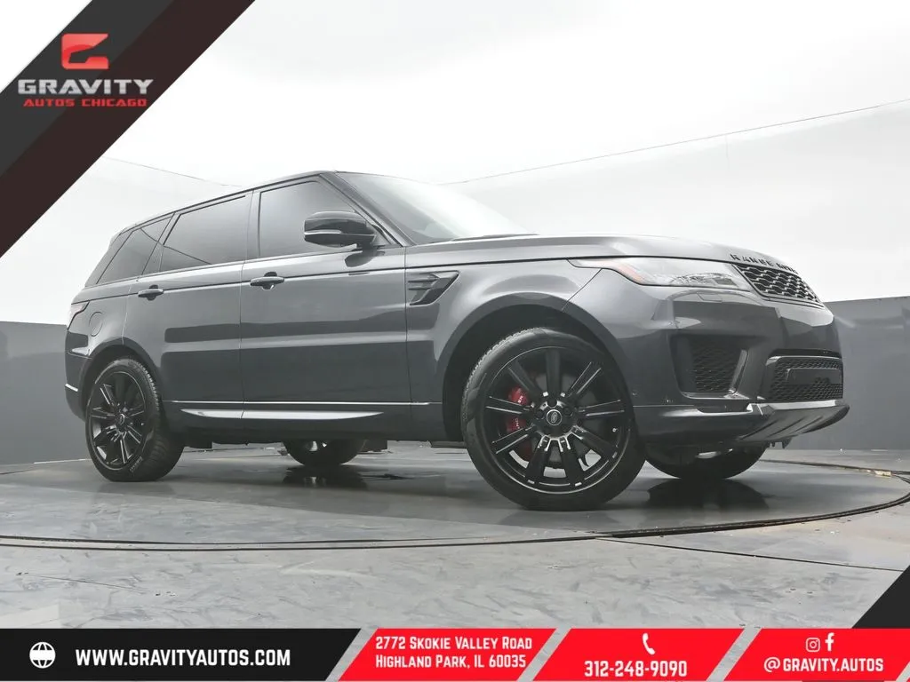 Gray 2020 Land Rover Range Rover Sport HSE Dynamic for sale in Highland Park, IL