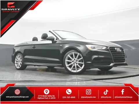 Black 2016 Audi A3 1.8T Premium Plus for sale in Highland Park, IL