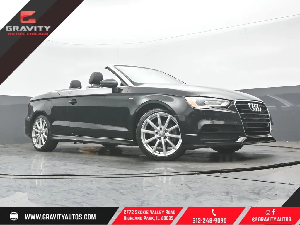 Black 2016 Audi A3 1.8T Premium Plus for sale in Highland Park, IL